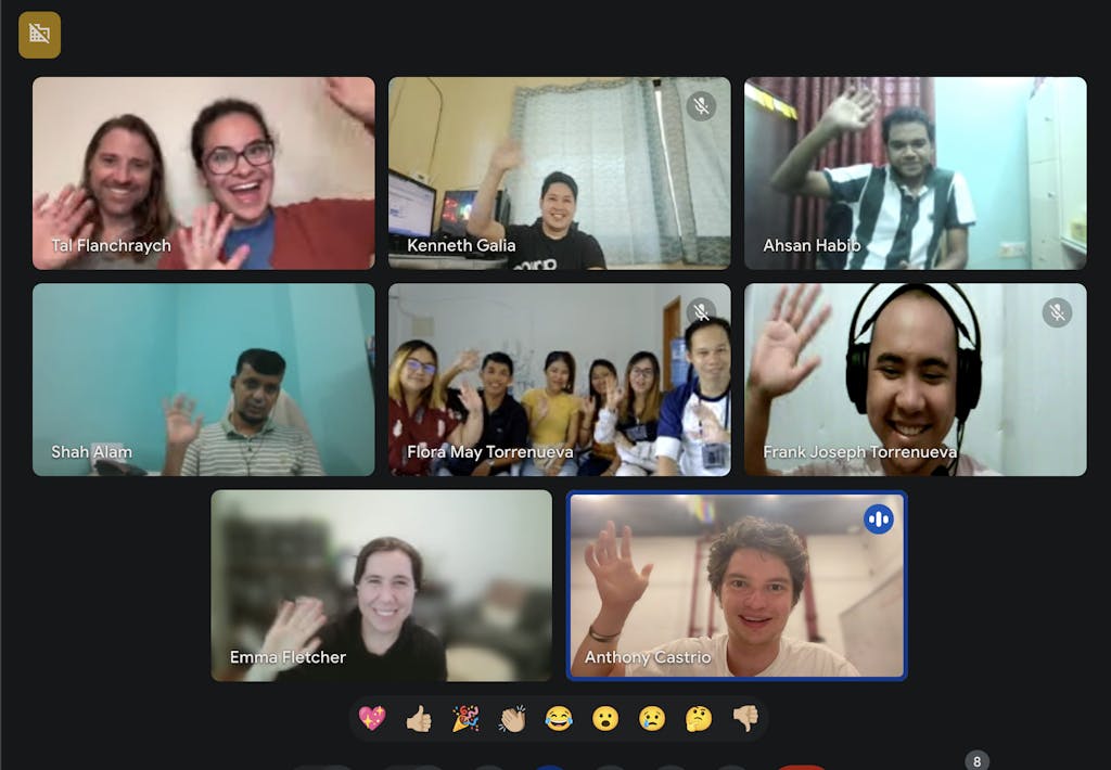 The ApplyAll applications team posed together